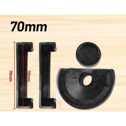 4Pcs/Set Bench Vise Rubber Pad 360 Degree Table Vice Protector Pads Bench Clamp Anti-Slip Mat 50/60/70mm