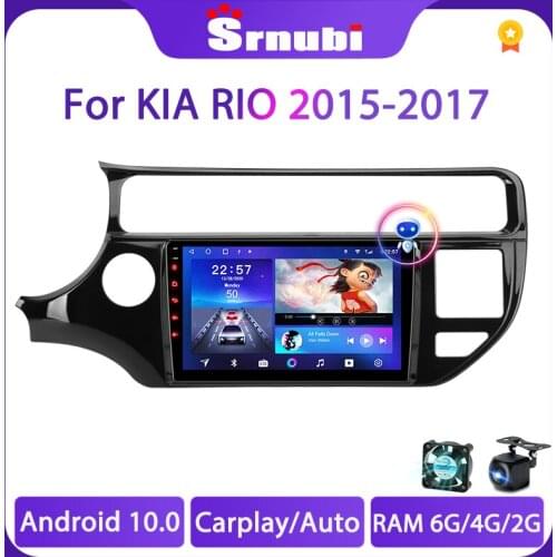 Android 10 8 Core Car Radio Multimedia Video Player For KIA K3 RIO 2011-2017 GPS Navigaion Navigation GPS Stereo Split Screen