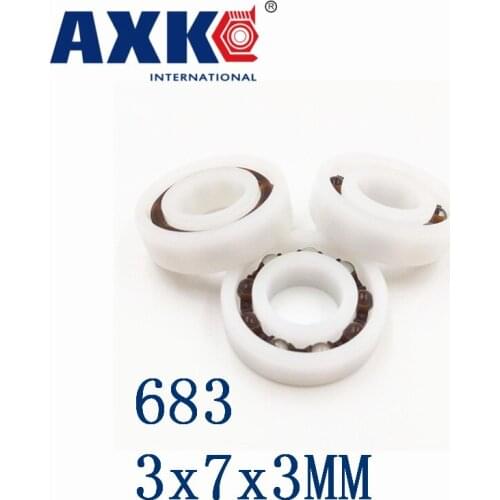 Axk 683 Pom (10pcs) Plastic Ball Bearings 3x7x3 Glass Balls 3mm/7mm/3mm