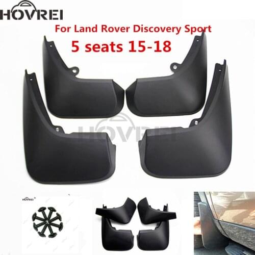 Car Mud Flaps Mudguards For Land Rover Discovery Sport 5 seats 2015 2016 2017 2018 Splash Guards front rear Mudflaps Fenders