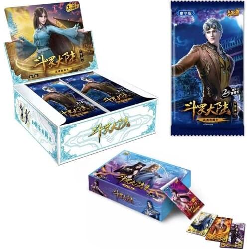 Dou Luo Da Lu Cards Douluo Dalu Game Tang San Paper Cards Kids Toys Girl Boy Collection Christmas Stationery Gift