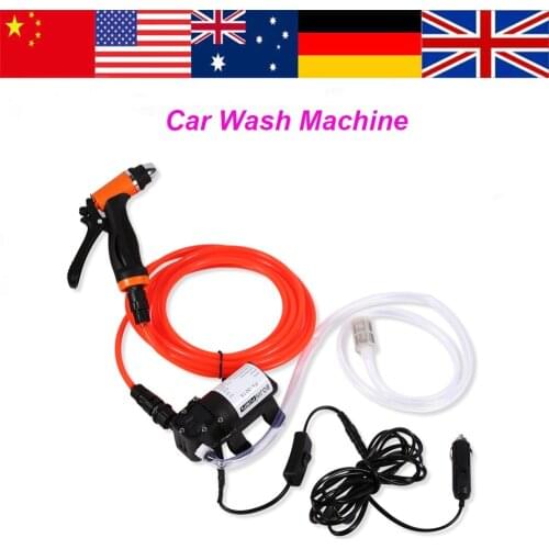 DC 12V Pump Car Washer High Pressure Car Sprayer Electric Car Washer Cleaning Machine Water Pump Trigger Spray Gun Washing Kit