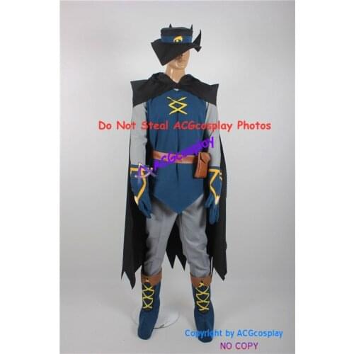 Sir Aaron Cosplay Costume include hat and boots covers acgcosplay costume
