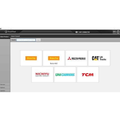 TruckTool 3.7 [1.2021] (Diagnostic Program for Mitsubishi , Cat , TCM, UniCarriers , Rocla)