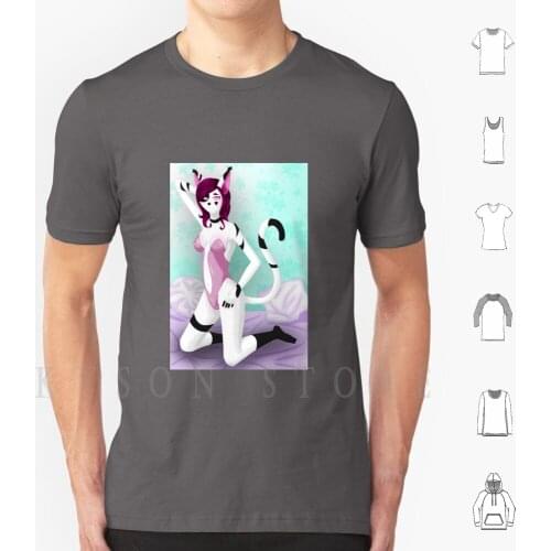 Kitty T Shirt Cotton Men Diy Print Cat Sexy Hentai Furry Ecchi