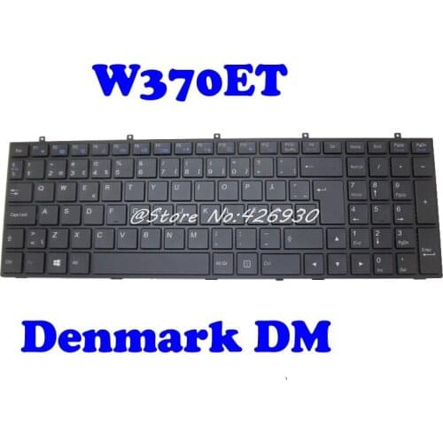 Backlit Keyboard For CLEVO W370ET MP-12A36DK-4301W 6-80-W37S0-030-1 6-79-W37ST0K-030-W MP-13H86DKJ430 6-80-W37S0-030-1 Denmark