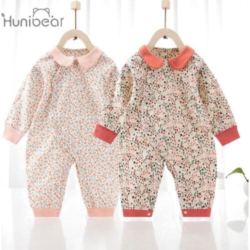 Jumpsuit Cotton Spring And Autumn Thin Section Newborn Infant Princess Romper SummerLong-Sleeved Baby Girl Onesie Pijama Entero