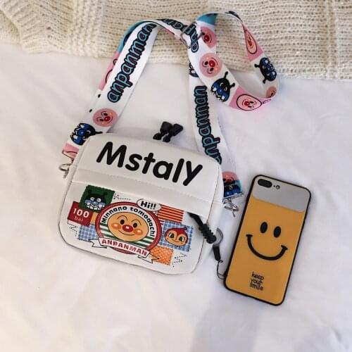 New Fashion Korean style INS Canvas Small Female Versatile Students Shoulder Bag Soft Girls Cute Flap