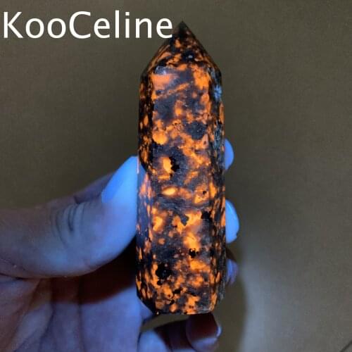 Natural Crystals Quartz Yooperlite Tower Energy Point Reiki Stones Room Home Office Aquarium Decoration Accessories Gemstone