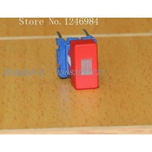 [SA]Denmark MEC red reset switch button switch micro switch 3FTL6 + 1Q 08 LIGHT--20pcs/lot