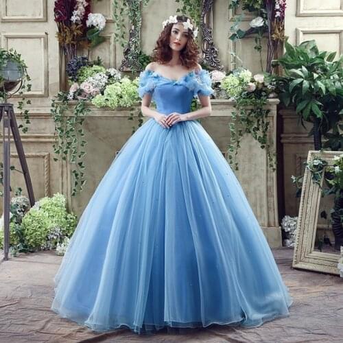 Fairy Vestidos De Dulces 16 Quinceanera Dresses Light Blue Off Shoulder With Butterfly Organza Sweet 15 Masquerade Ball Gowns