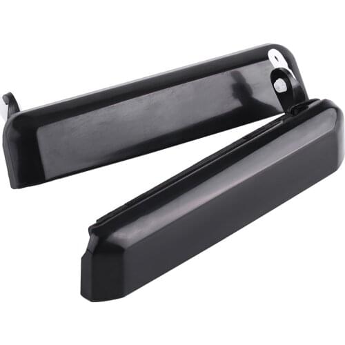 Brand New 1 Pair Matte Black Car Outside Exterior Door Handle Front Left And Right Set For Nissan D21 Hardbody Pickup Pathfind