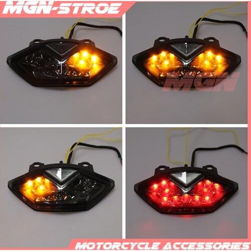Motorcycle Rear Tail Signal Stop Light Lamp Integrated For Z750 2007-2011 Z1000 2007-2008-2009 ZX6R 2009-10-2011 ZX10R 08-09-10