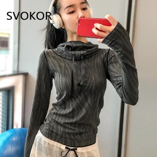 Женские футболки с капюшоном SVOKOR China At AliExpress