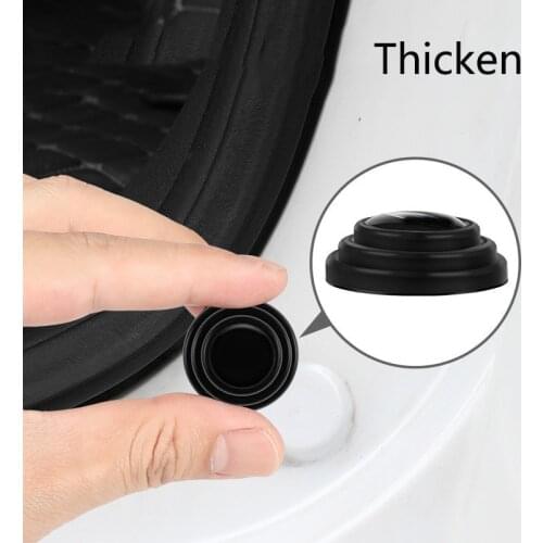 Universal Car Door Shock Stickers For Audi/VW Trunk Sound Insulation Pad Shockproof Thickening Cushion Shock Absorbing Gasket