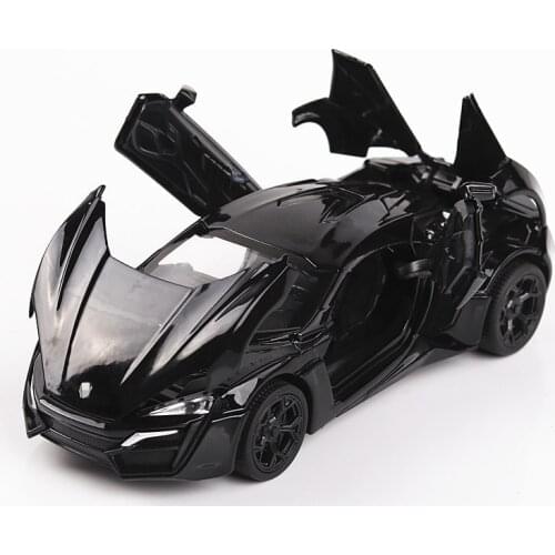 High Simulation 1:32 Alloy Model Inertial Super Sports Car Acousto-optic Die Casting Childrens Gift Collection Decorative Toys