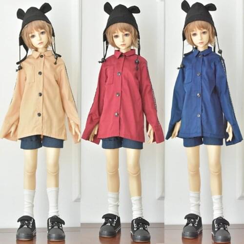 1/3 1/4 1/6 BJD doll clothes Blyth baby clothes SD doll casual button shirt doll clothes doll accessories girls toys gifts
