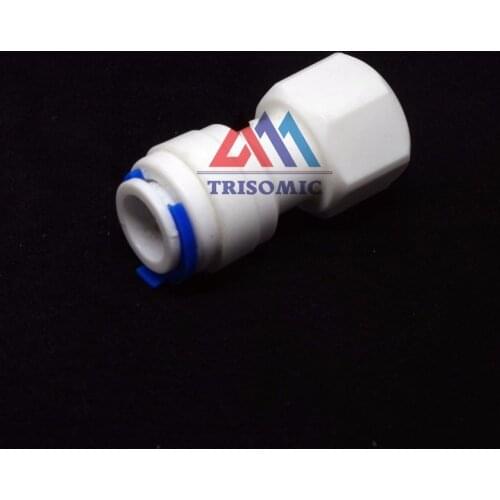 3/8" OD Tube Quick Pushfit -3/8" BSP Female Fitting Connection Aquarium RO Water Filter Reverse Osmosis System