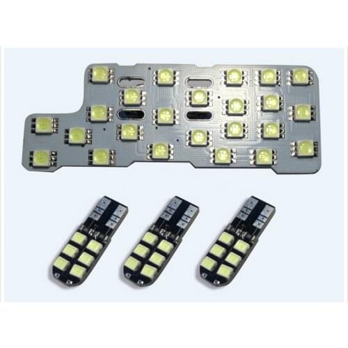 4x for Honda Fit Jazz GE6 GE7 GE8 GE9 2001~2008 Interior Lights Dome Map Room Roof LED Lamps Reading Light Trunk Car Panel Lamp