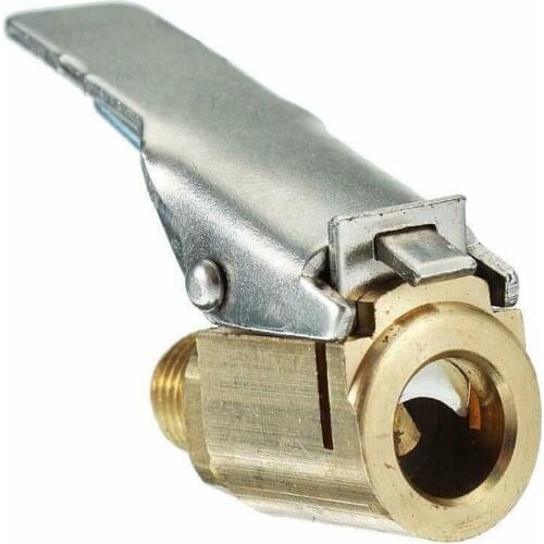 Car Auto Tire Inflator Valve Air Pump Clip Pure Copper Nozzle Quick Adapter Connector Car Inflatable Connector Car Accessories