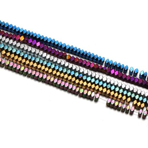 Wholesale Natural Stone Hematite Beads Irregular Loose Spacer Beads for DIY Jewelry Making Bracelet Necklace Accessories