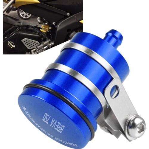 For Moto Guzzi BREVA 750 V7 2004 2005 2006 2007 2008 2009 Motorcycle Rear Brake Fluid Reservoir Clutch Tank Oil Fluid Cup Cover
