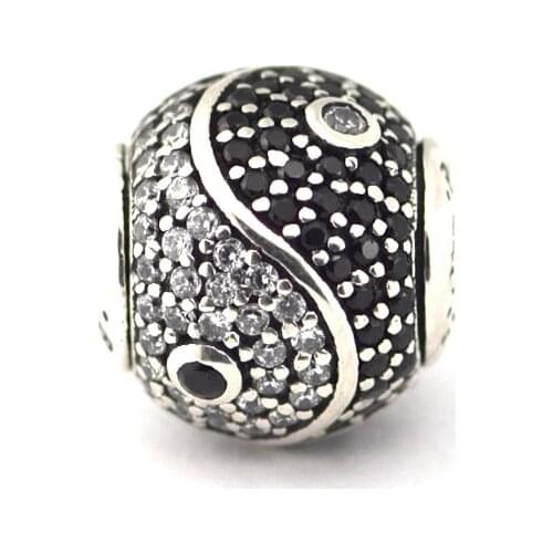 Fit ESSENCE Bracelets DIY Beads for Jewelry Making Sterling-Silver-Jewelry Balance Charms Silver 925 Berloque Women Gift