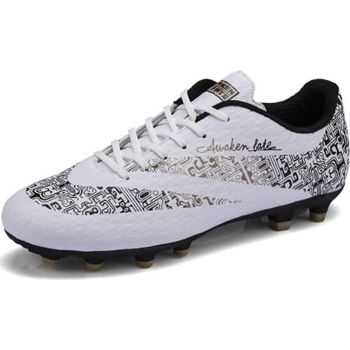 Soccer Shoes Men Women Boys Girls Football Cleats Soccer Boots Teenager Ankle Football Shoes Kids Indoor Outdoor Training Sneake