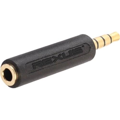 HOT SALE High quality Rubber Earphone Adapter convert OMTP to CTIA or CTIA to OMTP 3.5mm