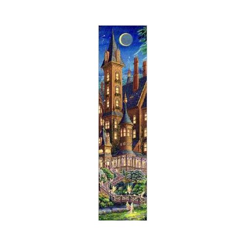 HAERASSK 1297 Charming night counted 11CT 14CT 18CT 28CT dark blue fabric Cross Stitch embroidery needlework Sets home decor