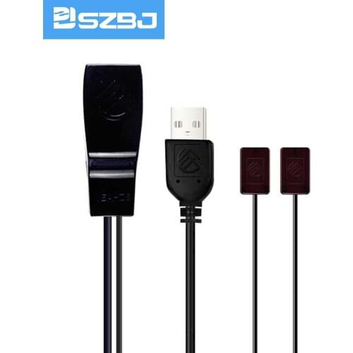 IR extension, set top box infrared remote control to rj45 connector single - wire video transmission, signal repeater
