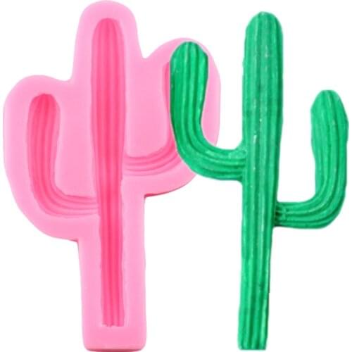 Cactus Plant Silicone Mold Fondant Molds Cake Decorating Tools Chocolate Gumpaste Moulds Soap Resin Polymer Clay Mould