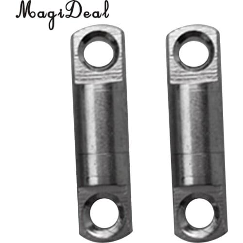 MagiDeal 2 Pieces Scuba Diving Finger Reel Line 360 Degree Rotatable Double Swivels Snorkeling for Kayak Boating Fishing Access