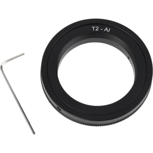 Metal Lens Adapter T2-AI T2 T lens For -Nikon Mount Adapter Ring For DSLR SLR Camera D50 D90 D5100 D7000 D3