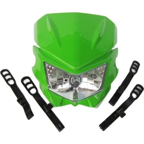 Dirt bike Motorcycle Universal Vision Headlight fit kawasaki KLX110 For Off Road Dirt Pit Bike CRF KLX Motocross