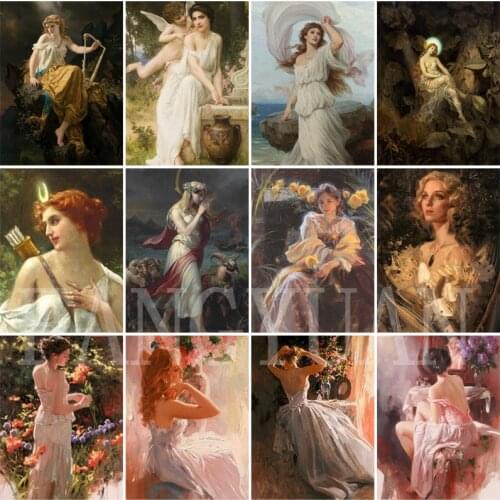 5D Diy Diamond Painting Grils Full Square Round Drill Cross Stitch Kits Diamond Embroidery Mosaic Piture of Rhinestones Decor