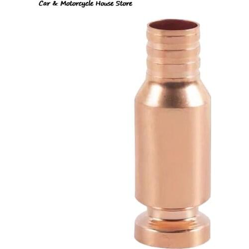 Red Copper Siphon Filler Pipe Manual Pumping Oil Pipe Fittings Siphon Connector Gasoline Fuel Water Shaker Siphon Wholesale