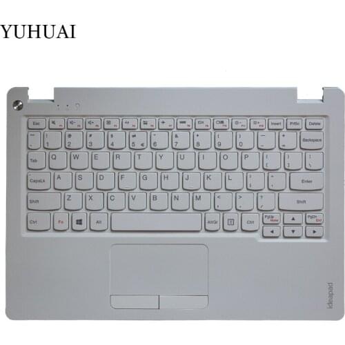 NEW US laptop keyboard FOR LENOVO IdeaPad 100S-11 100S-11iby US keyboard with touchpad 5CB0K38958