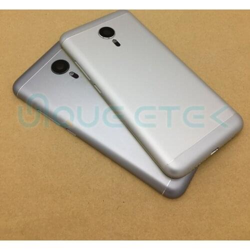 New For Meizu MX5 Back Battery Cover Door Housing Case Replacement With Camera Lens + Power Volume Buttons