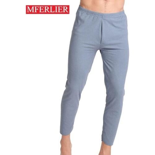 Autumn winter 8XL waist 160cm Thermal underwear 5XL 6XL 7XL plus size Men thermal underwear