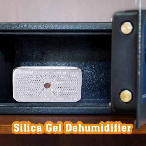 Silica Gel Dehumidifier Reusable Indicating Desiccant Canisters Moisture-proof Drying Dehumidification Agent For Car Home