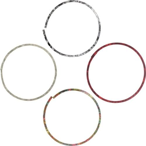 Tooyful Celluloid Acoustic Guitar Soundhole Rosette Inlay Materials Guitar Sound Hole DIY Luthier Tools Decoration