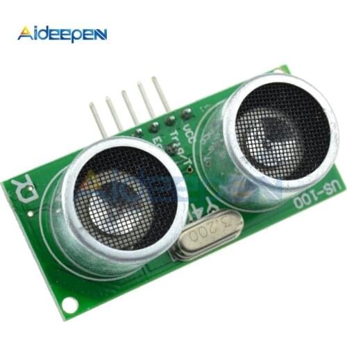 US-100 Ultrasonic Sensor Module DC 2.4V - 5V With Temperature Compensation Range Distance 450cm for Arduino