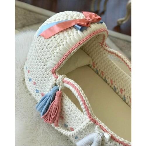Knit poufs, rugs, chunky blankets, newborn baby baskets