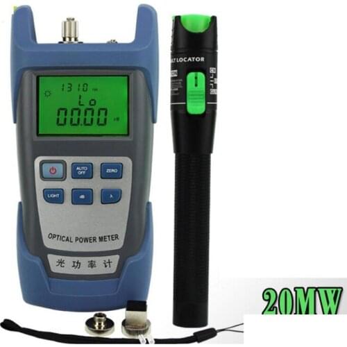 High Quality 2 In1 FTTH Fiber Optic Tool Kit With Handheld TLD6070 FTTH Optic Laser power meter+20MW VFL Fault detector Use Ftth