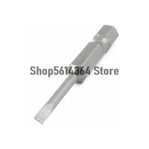 1/4" Hex Shank 3mm Tip Slotted Magnetic Screwdriver Bits 50mm Length 1pc