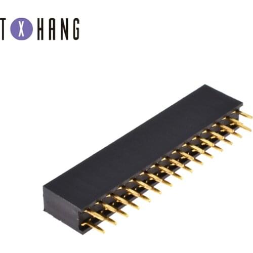 10/100PCS 2X15Pin Double Row Straight Female Pin Header Connector diy electronics