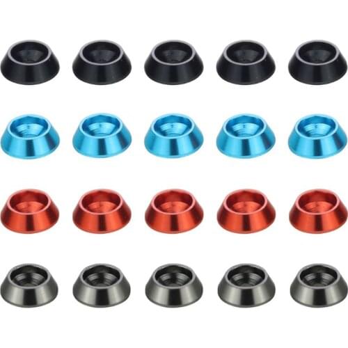 10pcs/set Metal Screw Washers for MN90 MN91 MN45 MN99 MN40 Series RC Car Upgrade Modified Accessories Spare Parts