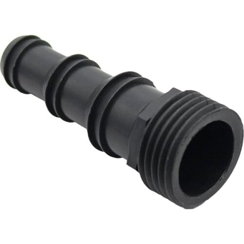 3/4 Inch Multifunction Joints Homebrew Agriculture Garden Irrigation Quick Connector with 3/4 Inch Male Thread 20 Pcs