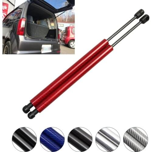 For Mitsubishi eK H81/H91/NA0 2001-2006 Rear Tailgate Trunk Gas Charged Carbon Fiber Gas Struts Lift support Damper Shock